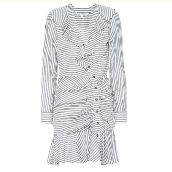 NWT. Veronica Beard long sleeve Dress Sz 0 white - Picture 3 of 8